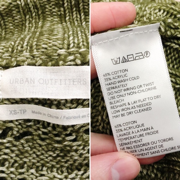 Urban Outfitters Scallop Knit Mock Neck Sweater - Picture 7 of 7